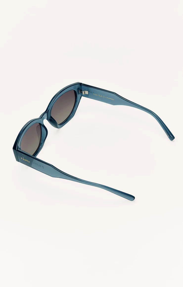 Polarized Sunglasses - Dark Indigo - Gradient Polarized