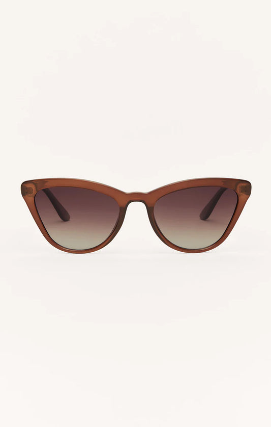 Rooftop Polarized Sunglasses - Chestnut Gradient