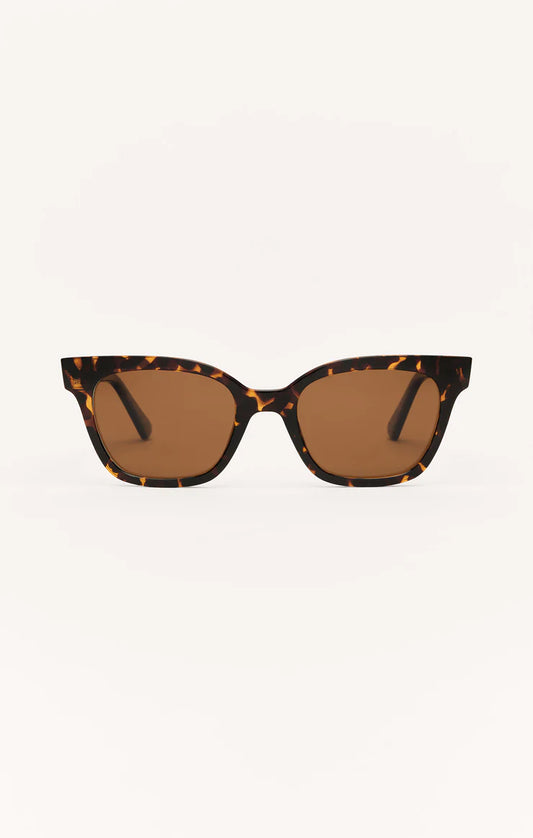 High Tide Polarized Sunglasses - Brown Tortoise - Brown