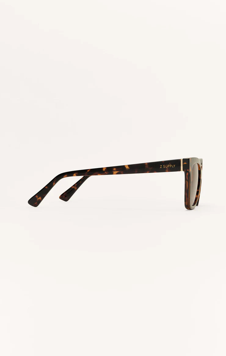 High Tide Polarized Sunglasses - Brown Tortoise - Brown