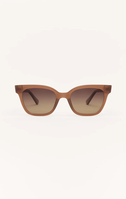High Tide Polarized Sunglasses - Taupe - Gradient