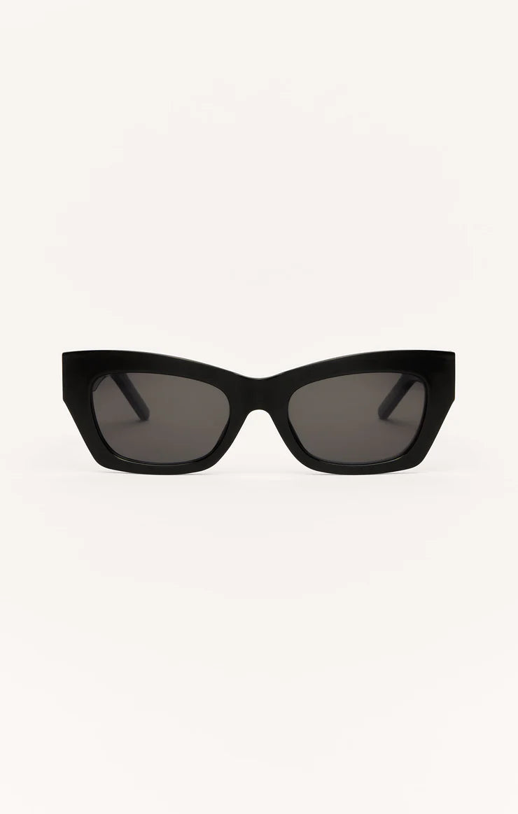 Sunkissed Polarized Sunglasses - Polished Black Gray