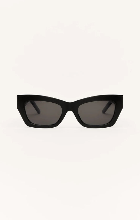 Sunkissed Polarized Sunglasses - Polished Black Gray