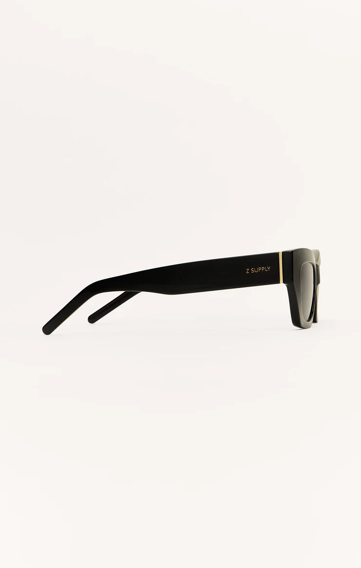 Sunkissed Polarized Sunglasses - Polished Black Gray