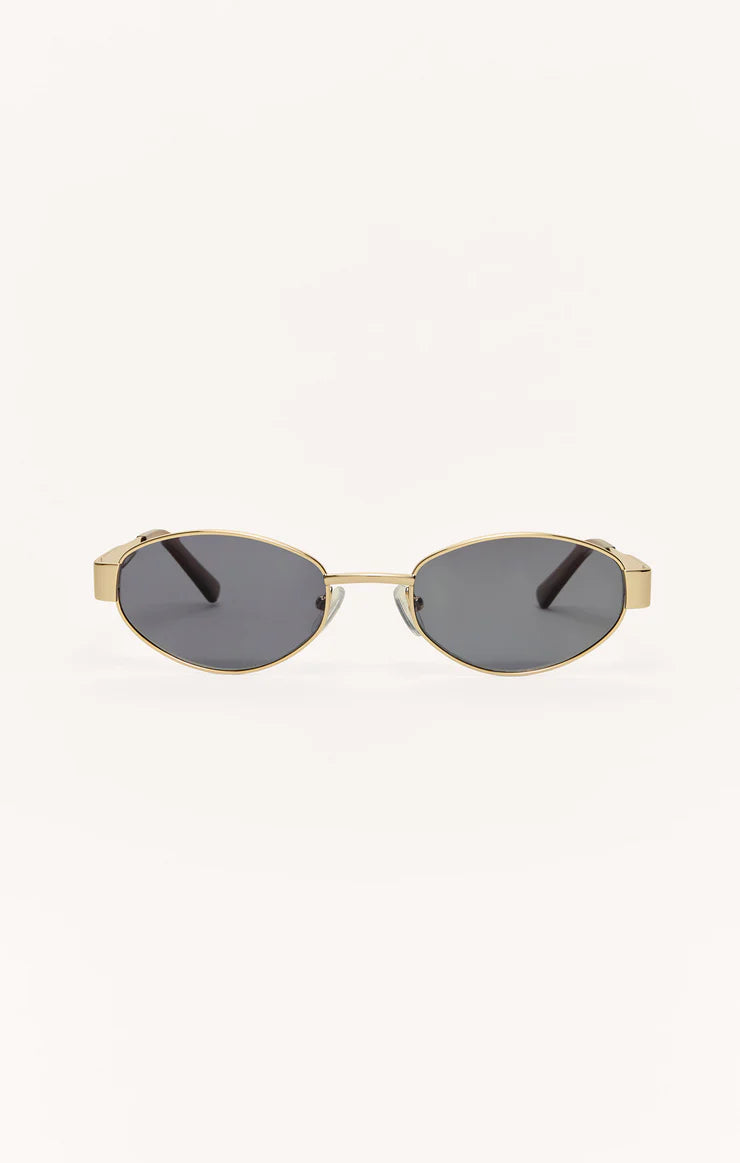 Palisades Polarized Sunglasses - Gold - Grey