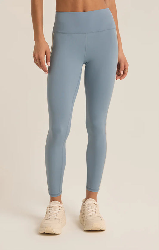 On Rotation Contrast 7/8 Legging - Light Denim