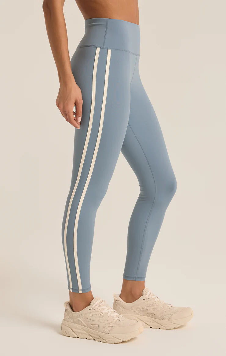 On Rotation Contrast 7/8 Legging - Light Denim