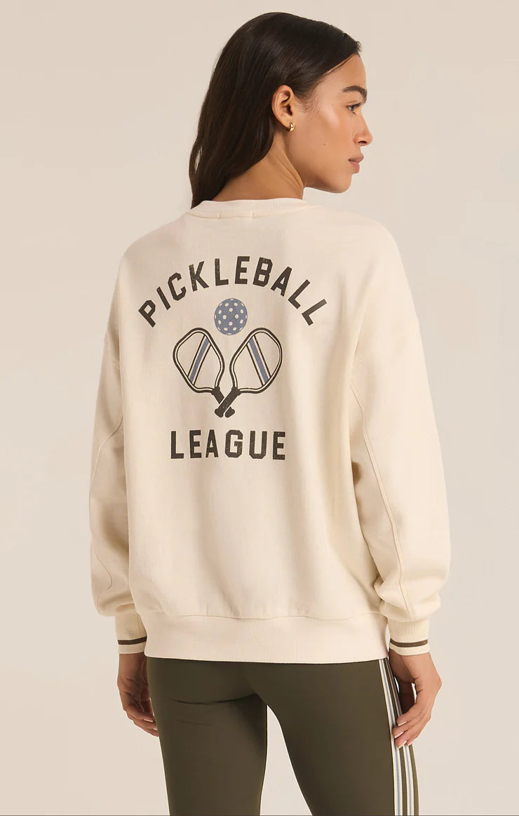 Pickleball Sweatshirt - Sandstone