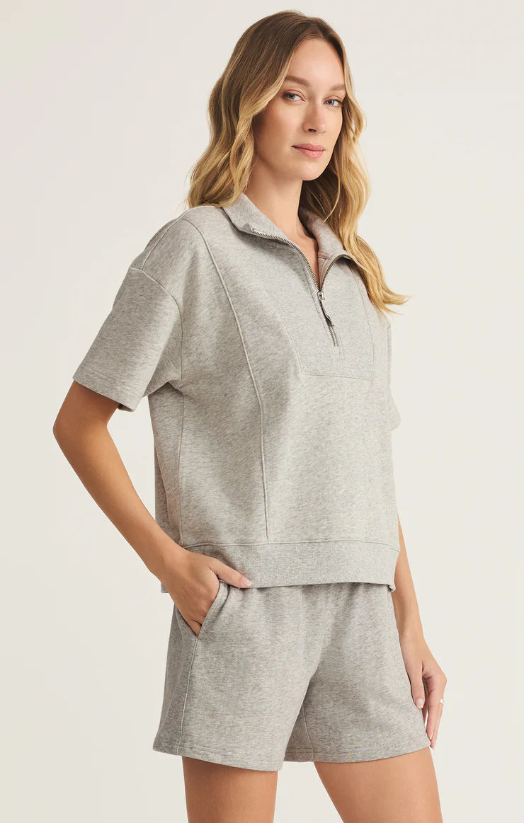 Club Sweatshirt - Varsity Heather Grey