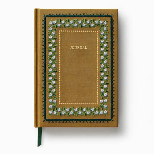 Rifle Paper Co. - Embroidered Journal - Portico