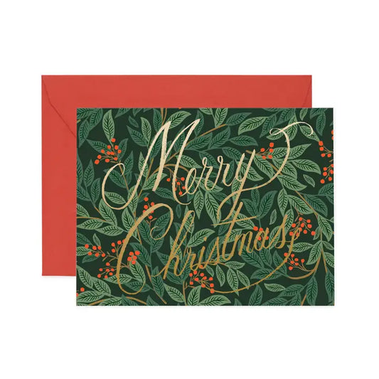 Rifle Paper Co. - Christmas  Card - Willowberry