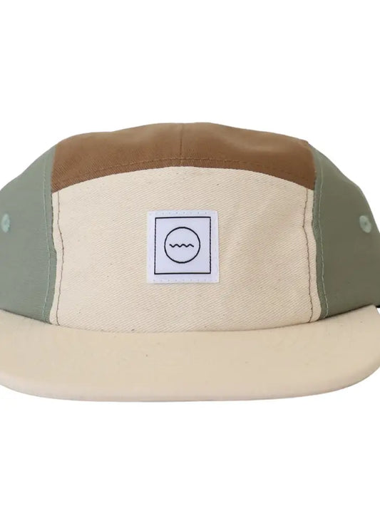 Kids Cotton Five-Panel Hat - Coastline