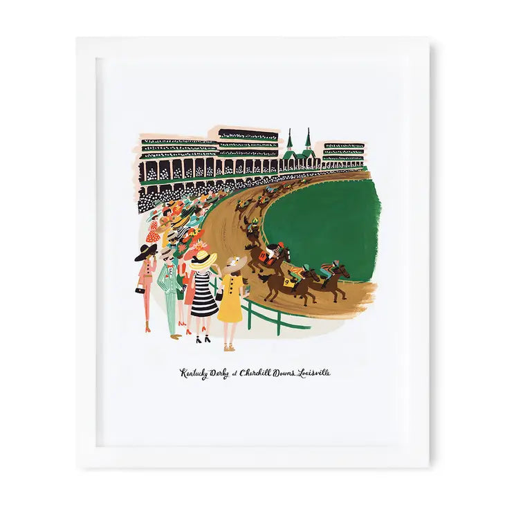 Rifle Paper Co. - Art Print - Kentucky Derby