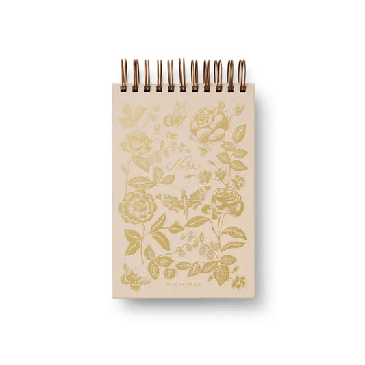 Rifle Paper Co. - Desktop Spiral Notepad - English Rose