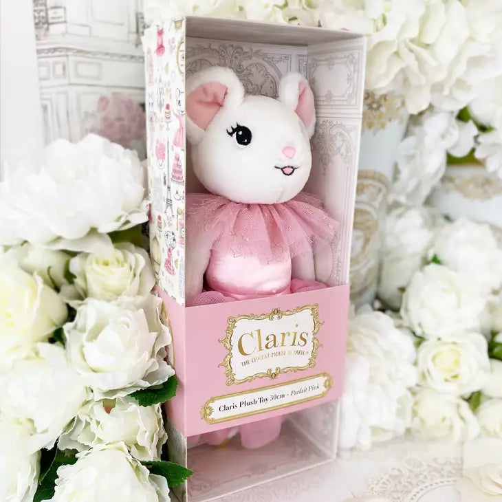 Claris The Chicest Mouse In Paris - 12"- Parfait Pink