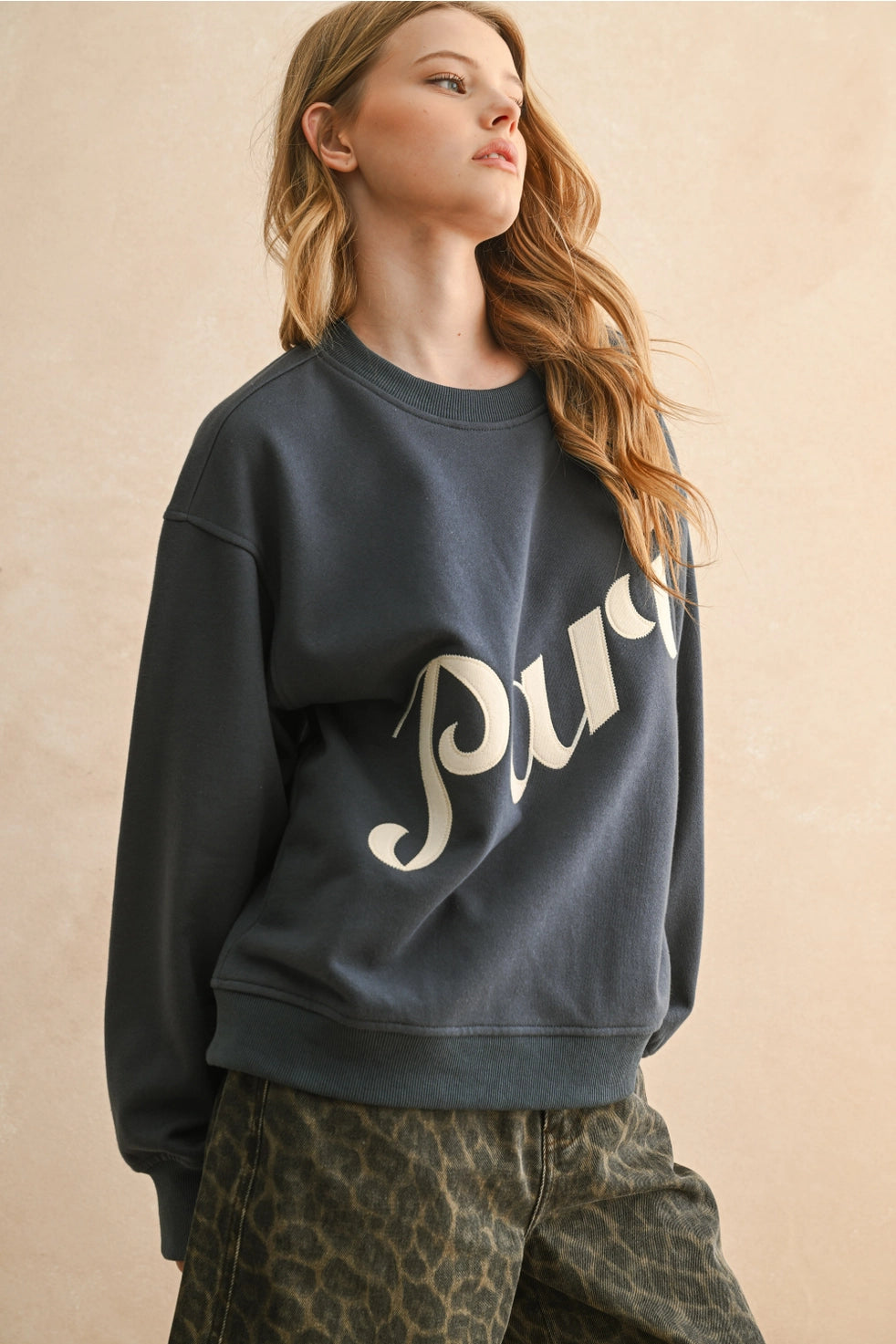 Paris Sweatshirt - Navy
