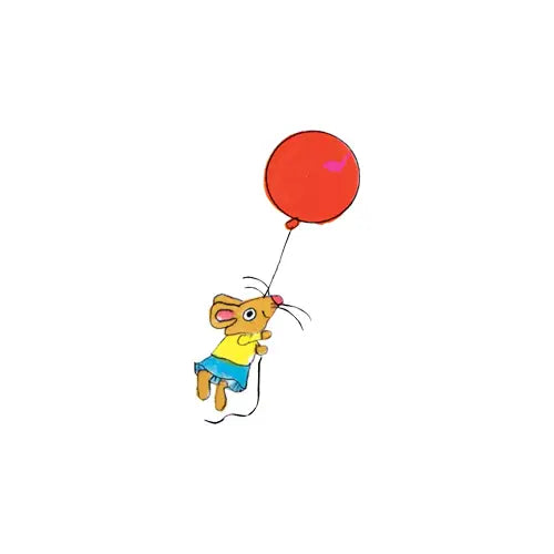 Tattly - Mouse Balloon Tattoo Pair