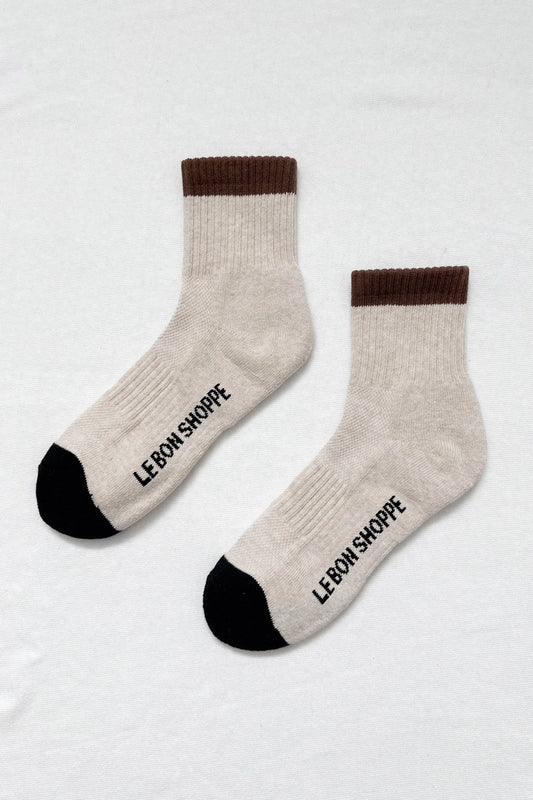 Le Bon Shoppe - Girlfriend Socks - Black Coffee
