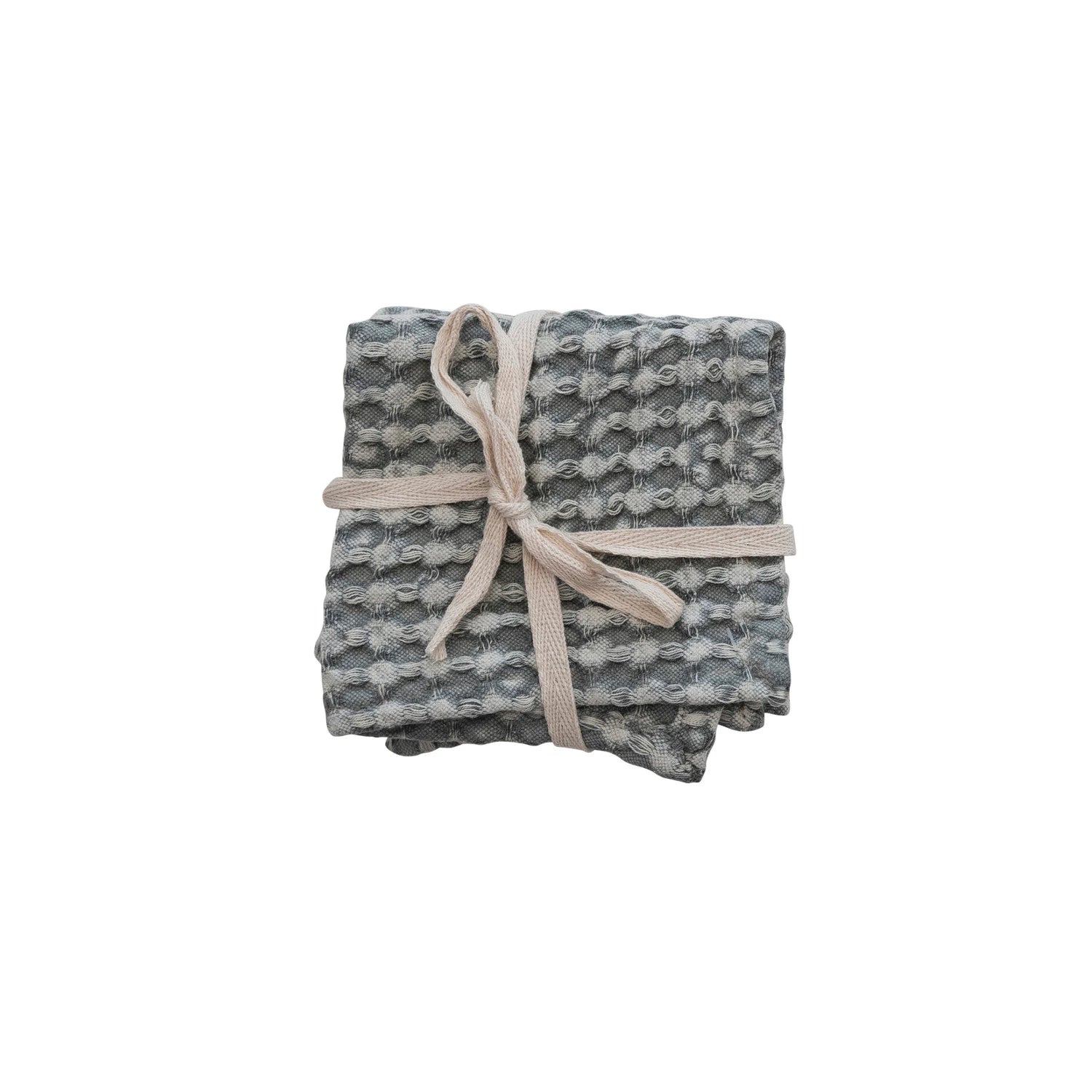Cotton Waffle Weave Dish Cloths - Thumbnail 3