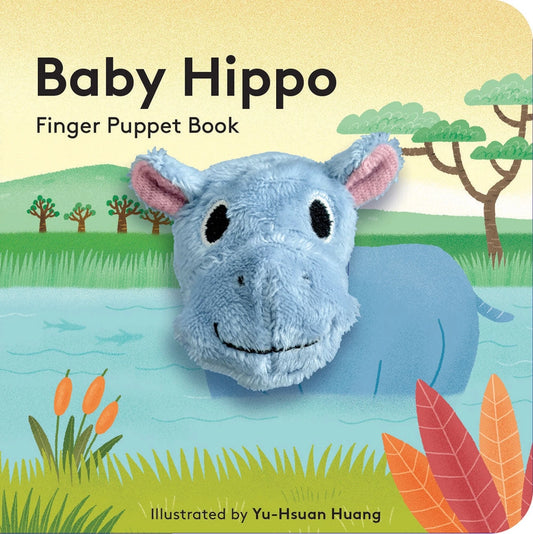 Baby Hippo - Finger Puppet Book