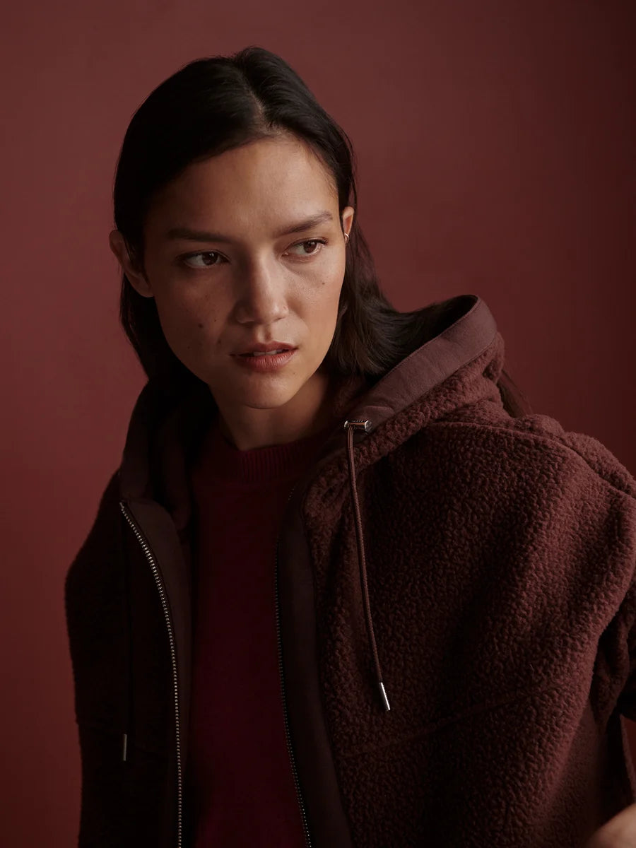 Varley - Fey Relaxed Fleece - Mahogany