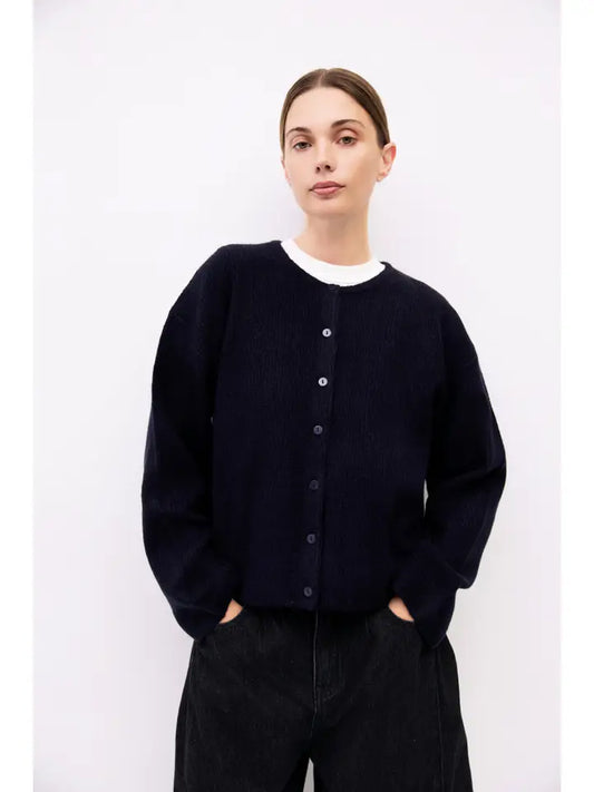 The Anabel Cardigan - Navy