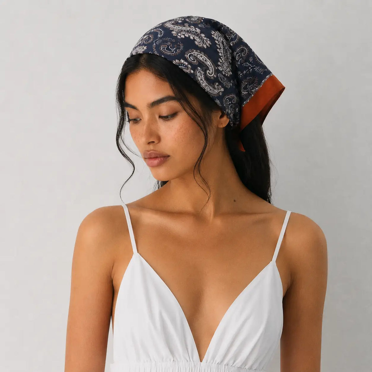 Paisley Bandana Scarf - Boho