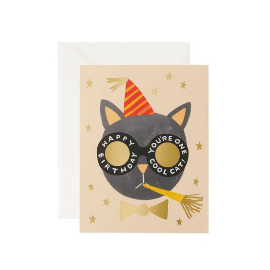 Rifle Paper Co. - Birthday Card - Cat