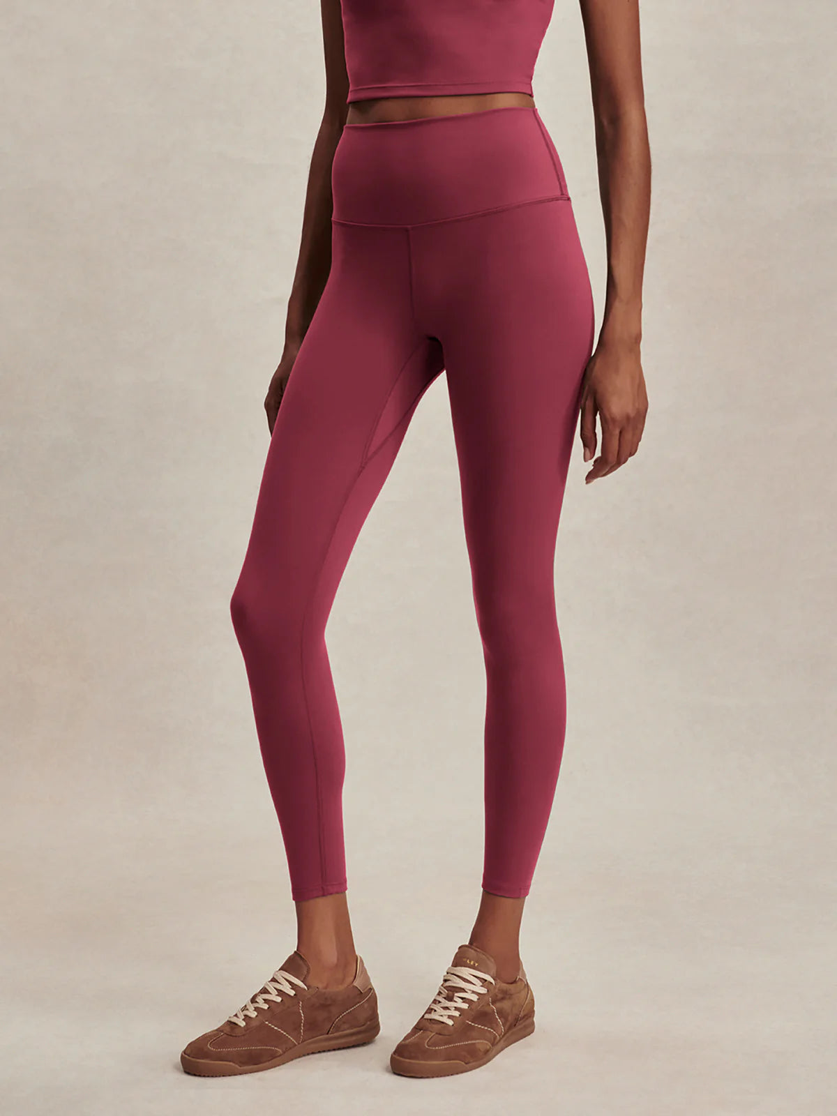Varley - Freesoft High Rise Leggings 25" - Rich Raspberry
