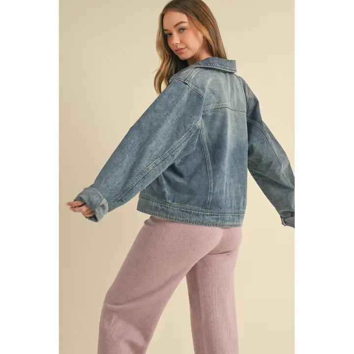 Casual Loose Oversized Denim Jacket