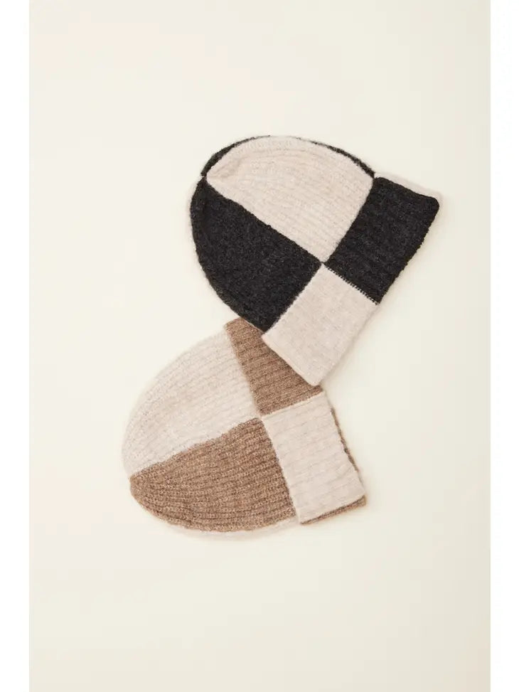 Grade + Gather - Color Block Beanie