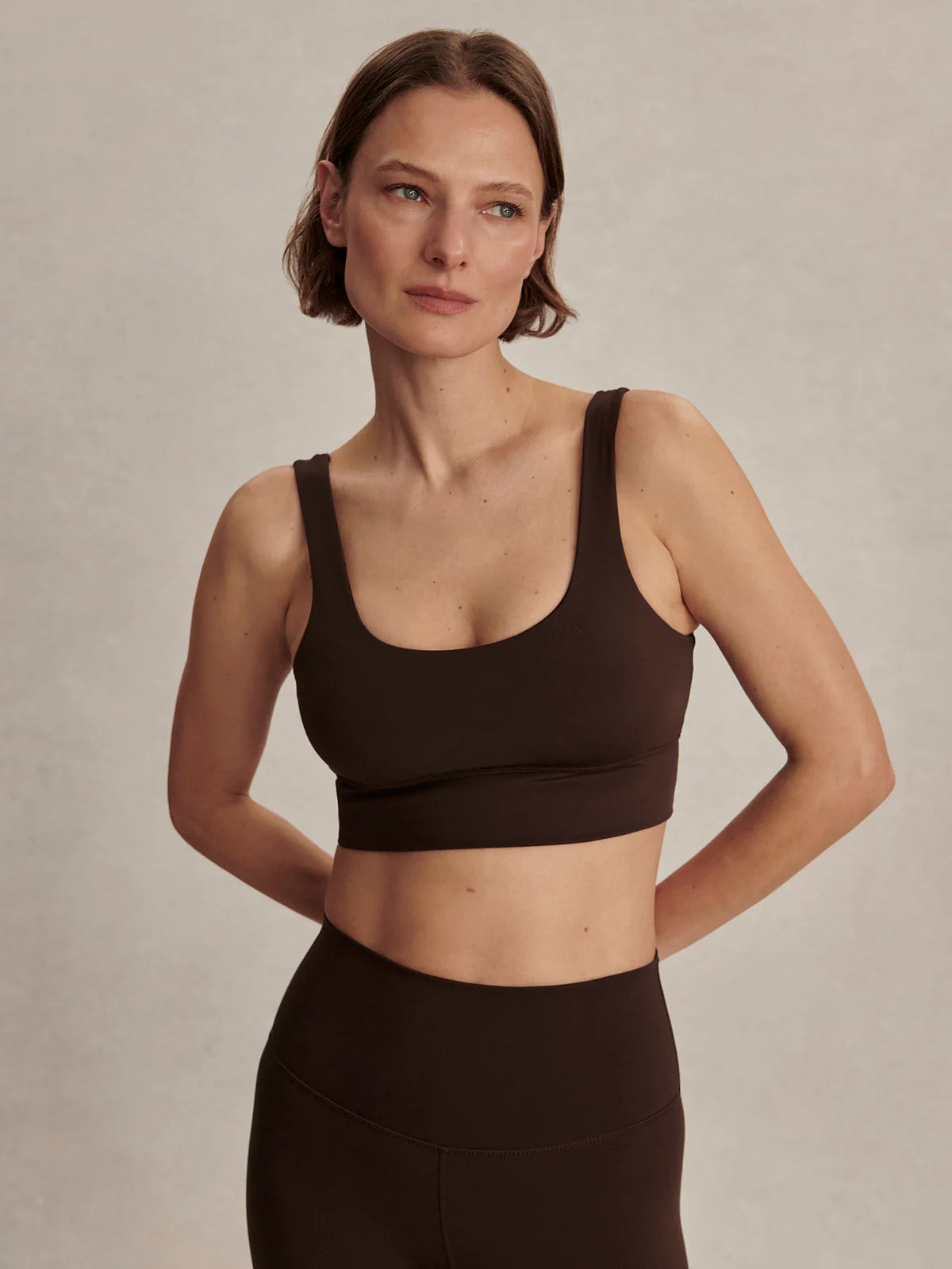 Varley - Free Soft Cori Bra - Coffee Bean