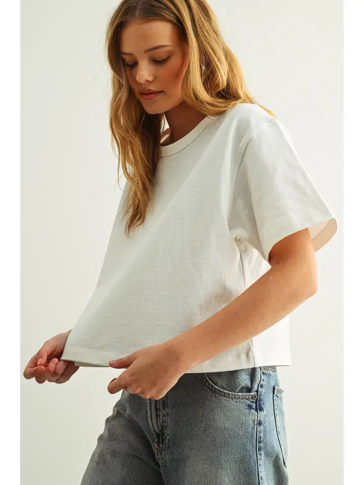 Short Sleeve Tee - White