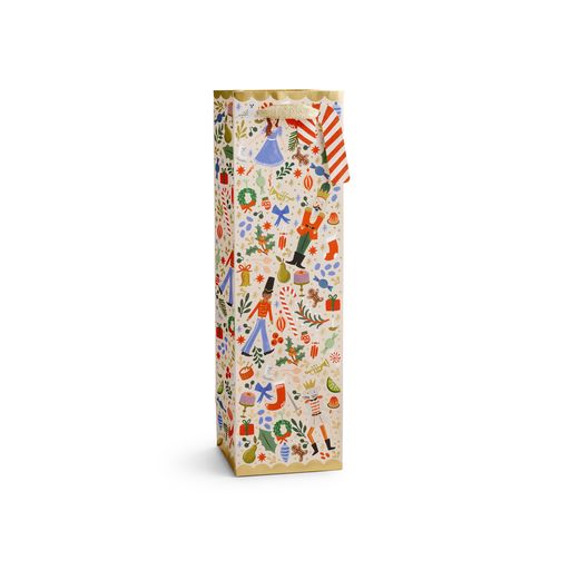 Rifle Paper Co. - Wine Gift Bag - Nutcracker Sweets