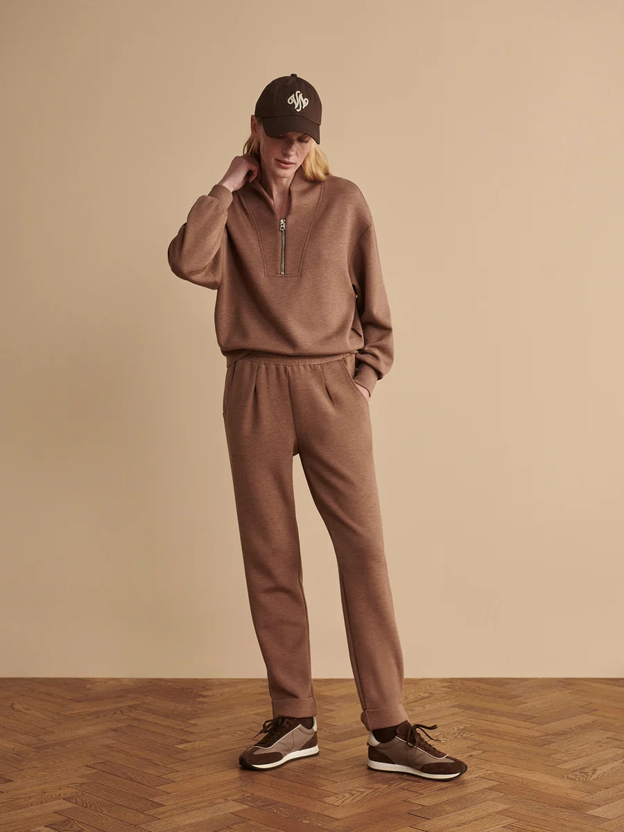 Varley - Davidson Sweat - Golden Bronze Marl