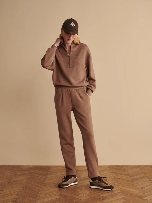 Varley - Davidson Sweat - Golden Bronze Marl