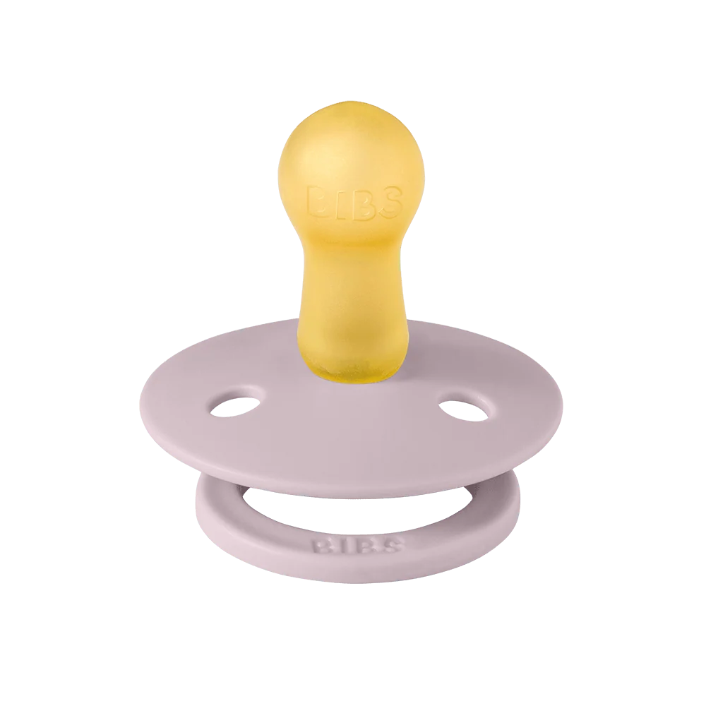 Bibs Pacifier - 2 Pack - Blossom + Dusky Lilac - Latex Size 1