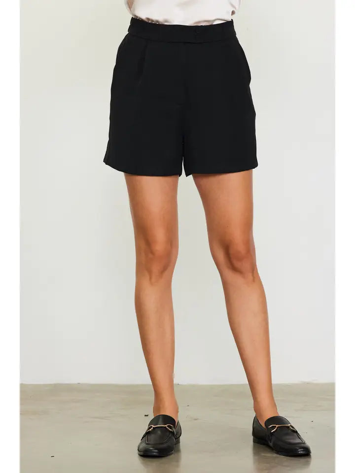 Tailored Shorts - Black