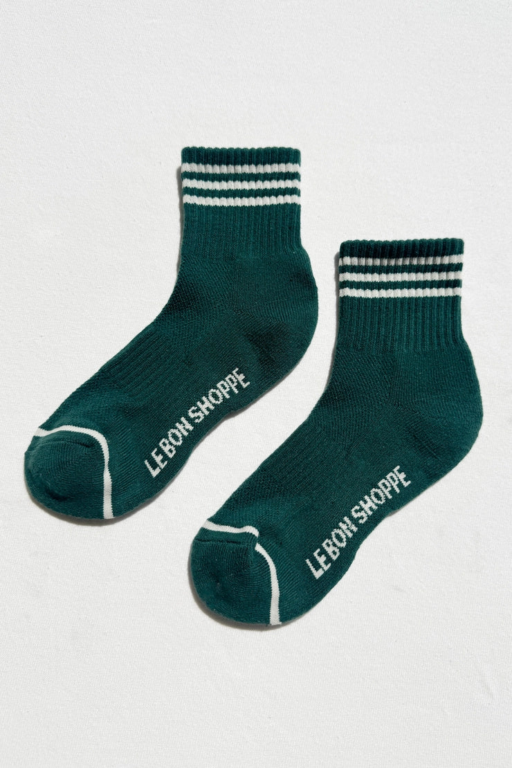 Le Bon Shoppe - Girlfriend Socks - Hunter Green