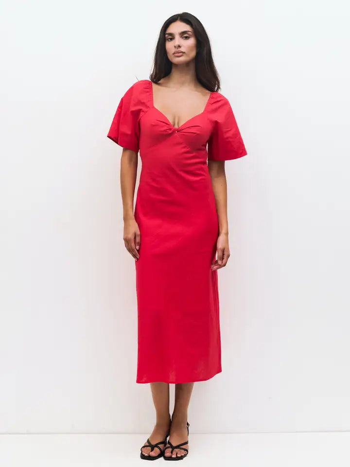 The Janet Dress - Red