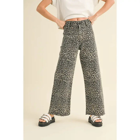 Leopard Print Pants