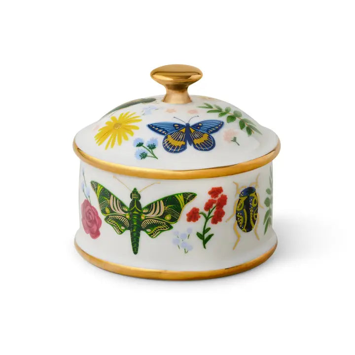 Rifle Paper Co. - Round Porcelain Box - Curio