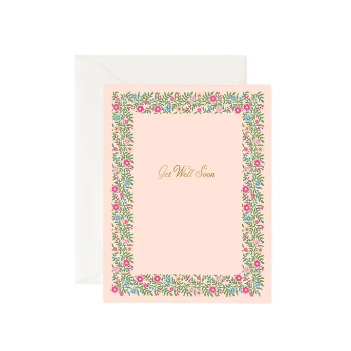 Rifle Paper Co. - Get Well Soon Card - Blush