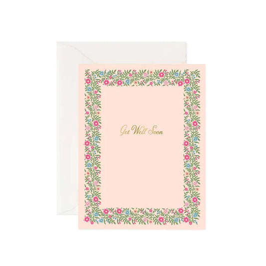 Rifle Paper Co. - Get Well Soon Card - Blush