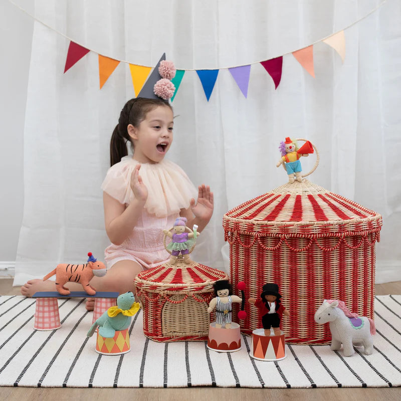 Olli Ella - Circus Tent Toy Basket