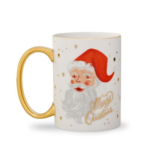 Rifle Paper Co. - Porcelain Mug - Winking Santa Claus