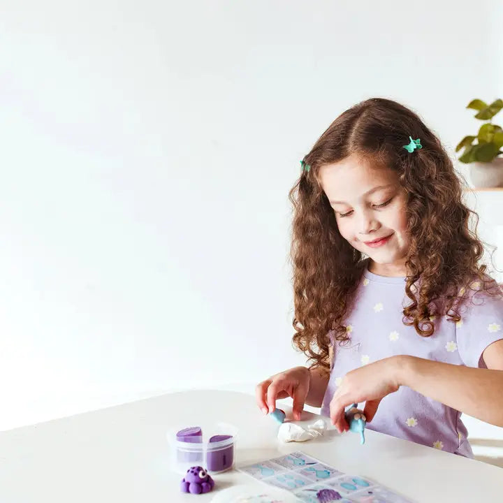 Ooly - Creatibles: Air Dry Clay Kit - Dino Pals