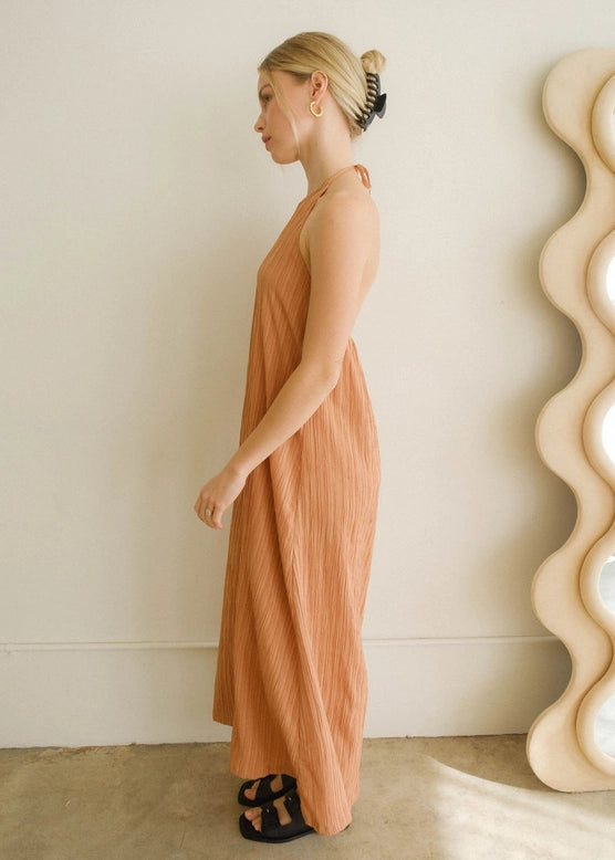 Meg Dress - Terracotta