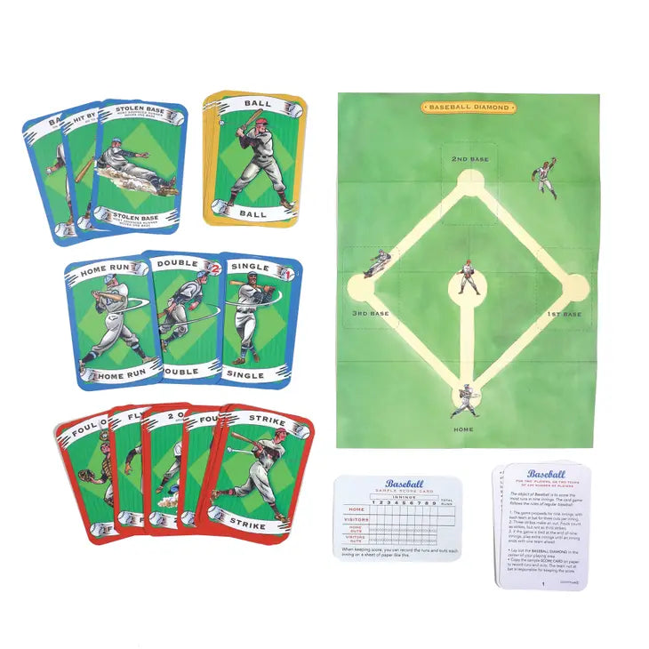 eeBoo - Playing Cards - Baseball
