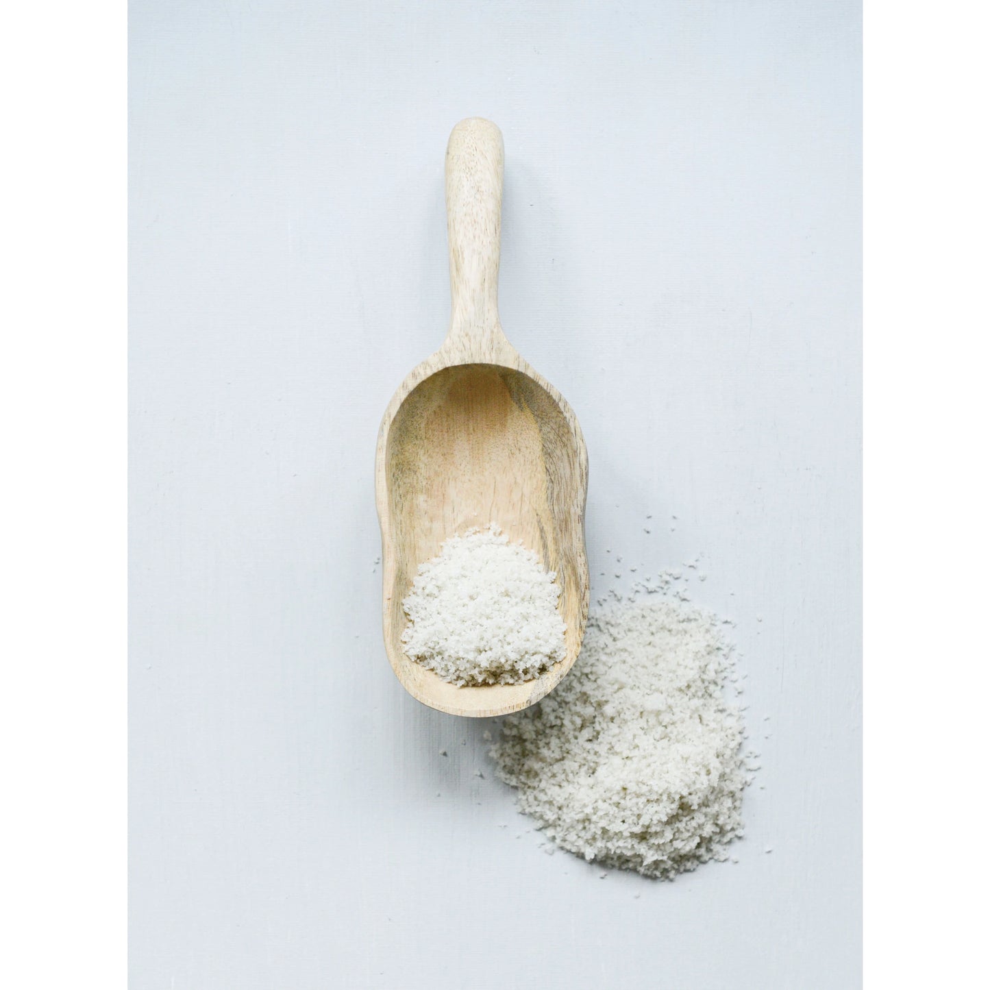 Hand-Carved Mango Wood Scoop - Natural